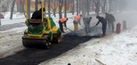 Нижегородские власти не заплатят за укладку асфальта в снегопад