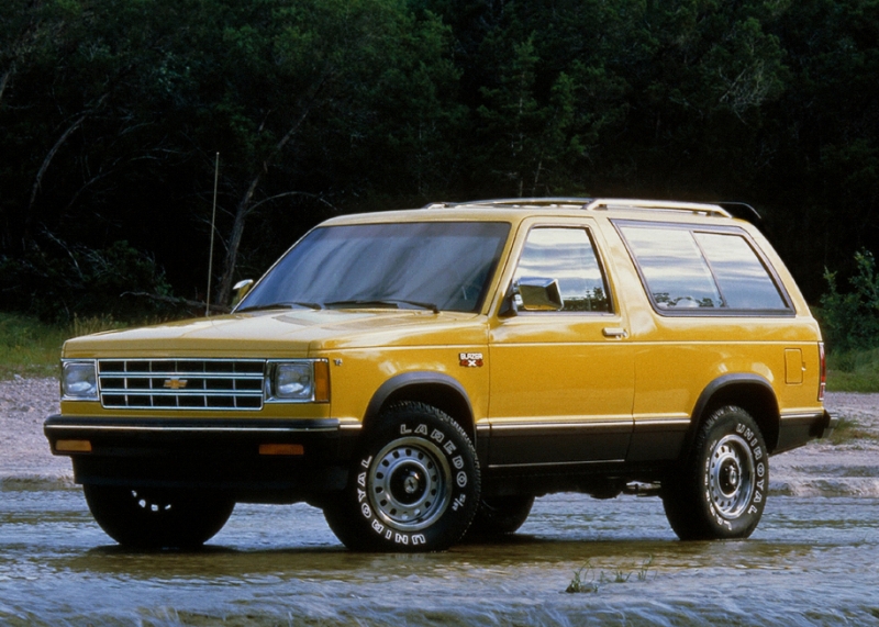 Chevrolet S-10 Blazer фото