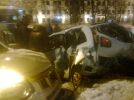 Автоледи устроила массовое ДТП на проспекте Гагарина - фотография 1