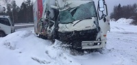 Жертвой столкновения 4 грузовиков в Володарском районе стал 1 человек